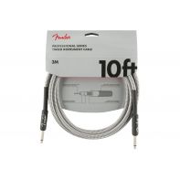 Кабель інструментальний Fender Cable Professional Series 10' White Tweed